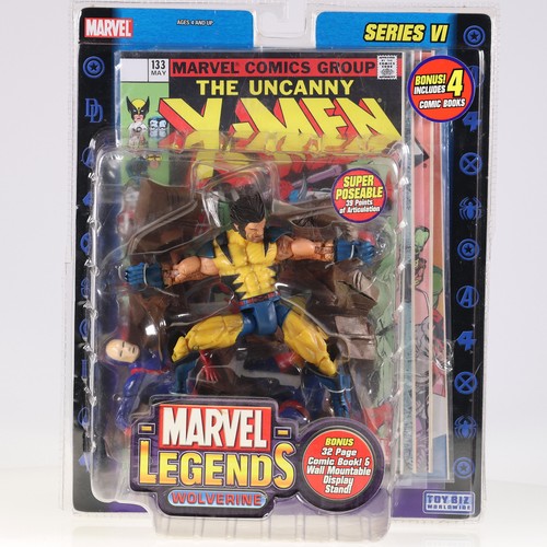Toy biz wolverine unmasked - toy,