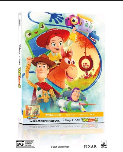 Toy story steelbook - toy, ultra