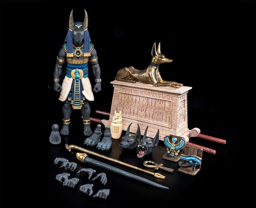 Figura oscura anubis nero e - figura,